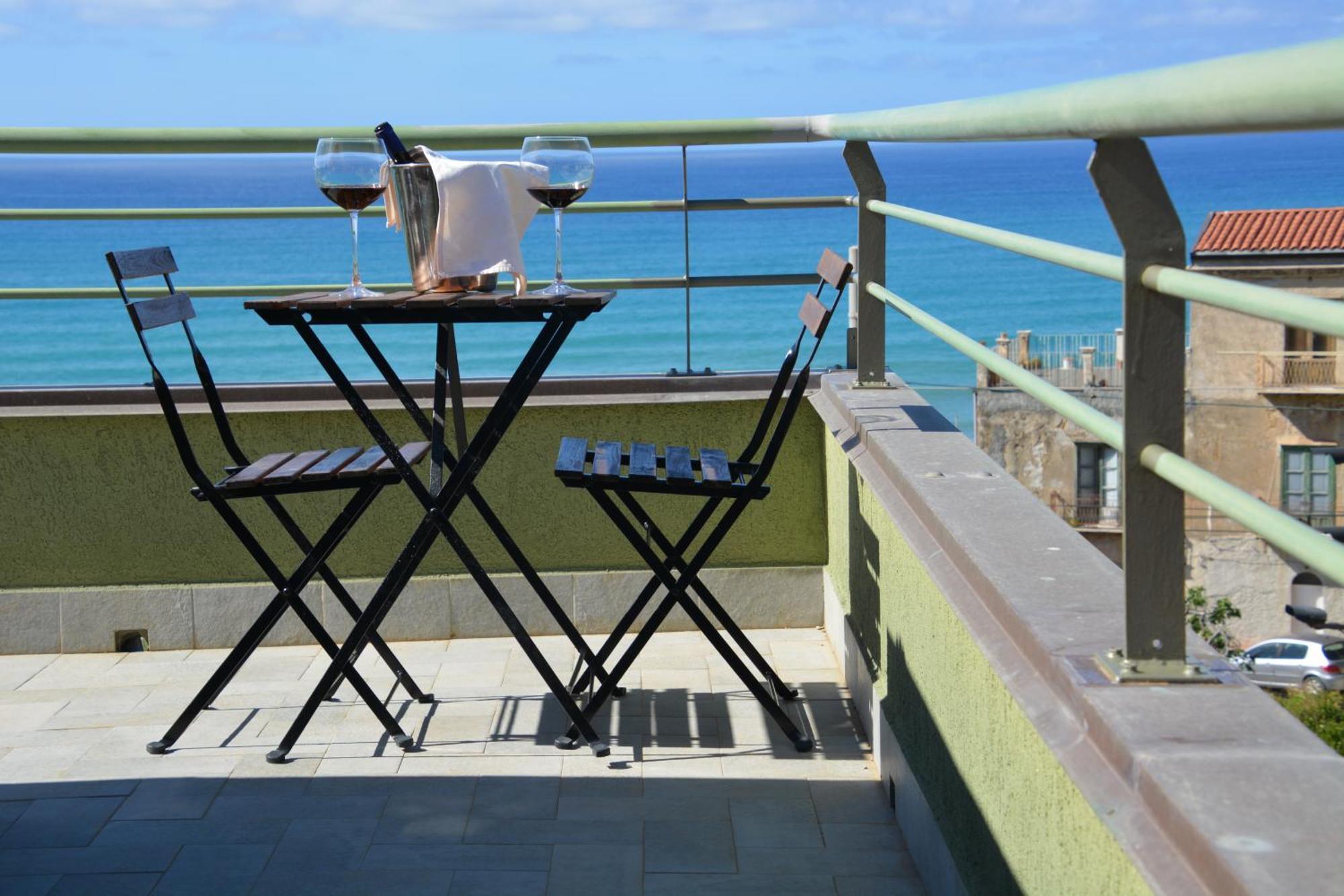 Cefalù Attico Diamante Extérieur photo